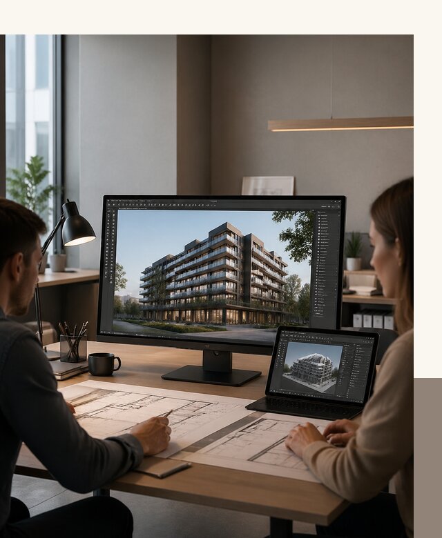 3D визуализация архитектуры и объектов строительства в Благовещенске